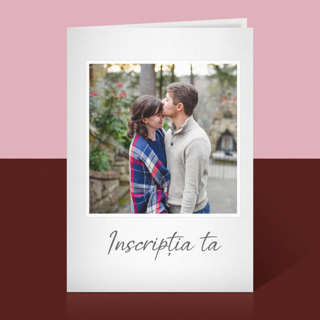 Fotografie Si Semnătură: Fotografia Ta Cu Inscripție - Card Cu Felicitări