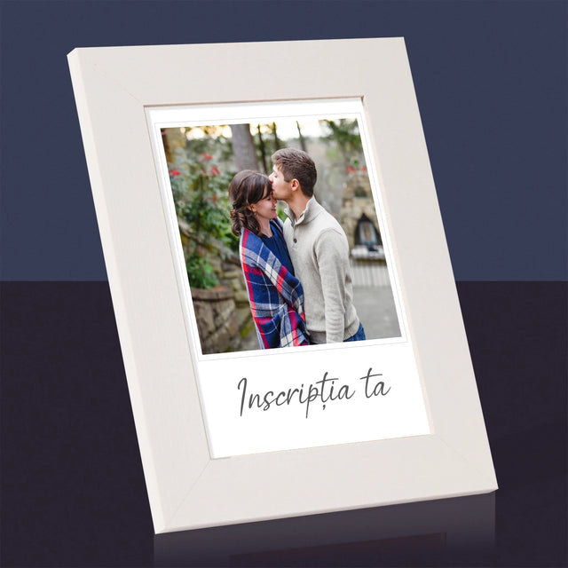 Fotografie Si Semnătură: Fotografia Ta Cu Inscripție - Ramă Pentru Fotografii (Horizontală)