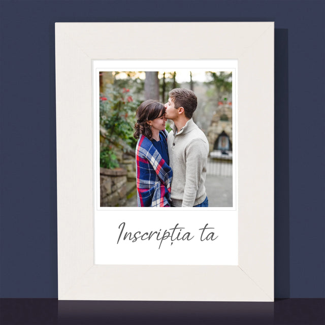 Fotografie Si Semnătură: Fotografia Ta Cu Inscripție - Ramă Pentru Fotografii (Horizontală)