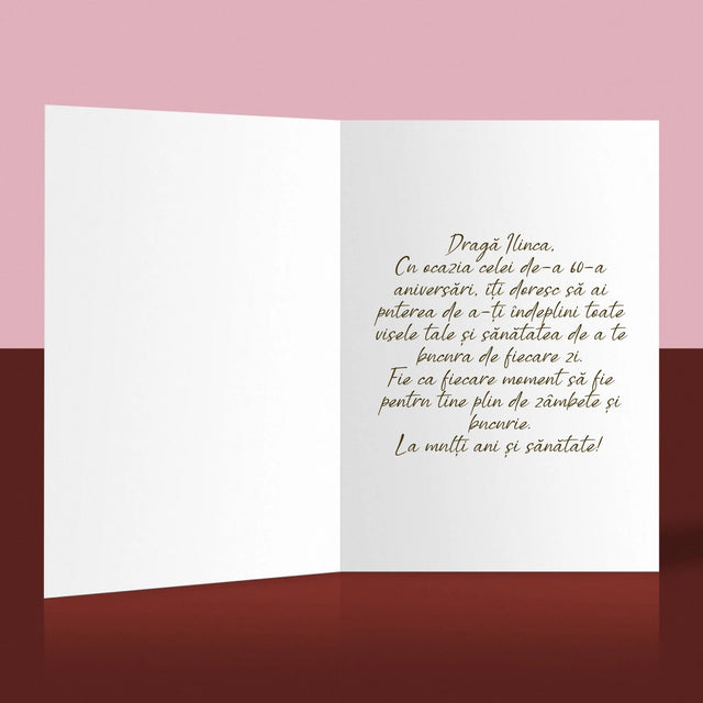 Colaj De Fotografii: Pensionare În Culori - Card Cu Felicitări