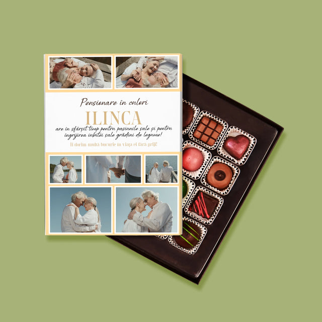 Colaj De Fotografii: Pensionare În Culori - Praline
