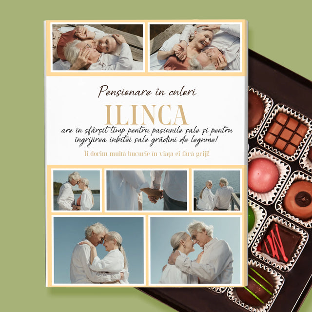 Colaj De Fotografii: Pensionare În Culori - Praline