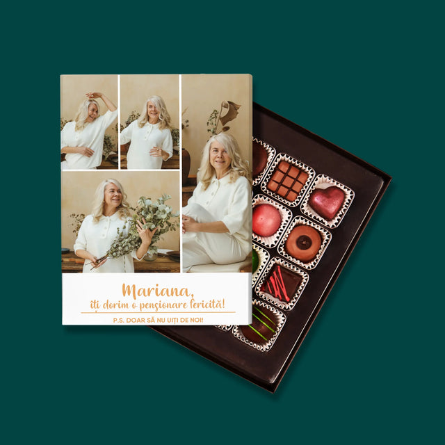 Colaj De Fotografii: Pensionare Fericită! - Praline