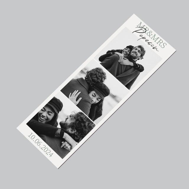 Colaj De Fotografii: Mr&Mrs Nunta - Magnet Pe Fregider