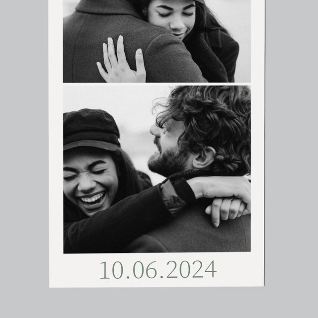 Colaj De Fotografii: Mr&Mrs Nunta - Magnet Pe Fregider