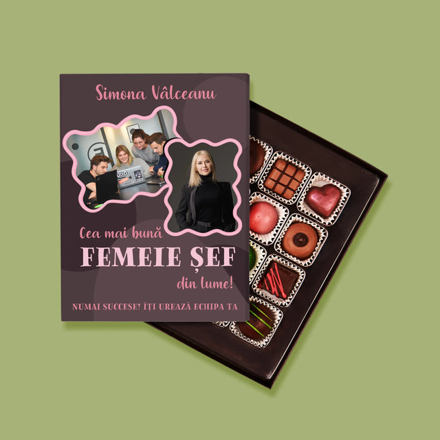 Colaj De Fotografii: Cea Mai Bună Femeie Șef - Praline