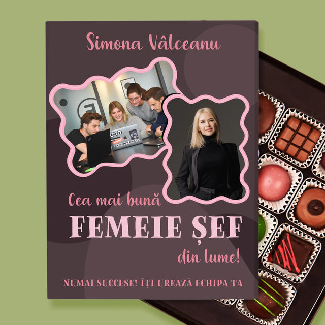 Colaj De Fotografii: Cea Mai Bună Femeie Șef - Praline