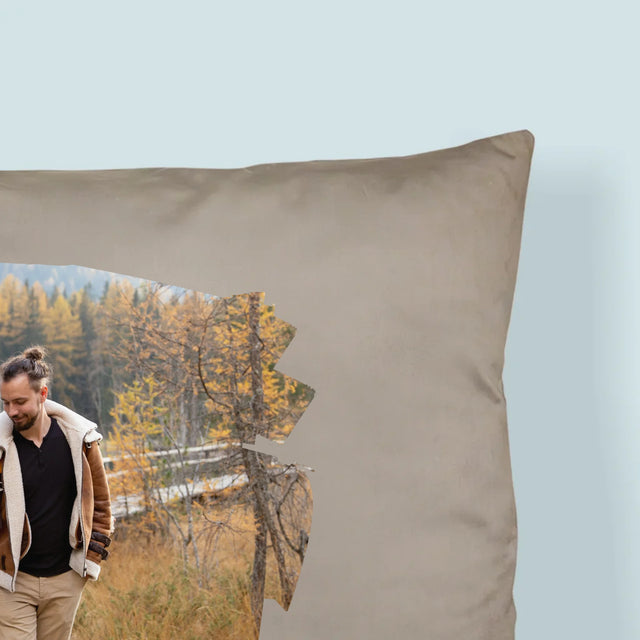 Fotografie Si Semnătură: Un Laur Pentru Tata - Pernă (Cu Fotografie)