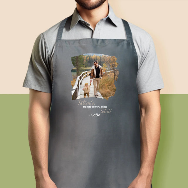 Fotografie Si Semnătură: Un Laur Pentru Tata - Șorț