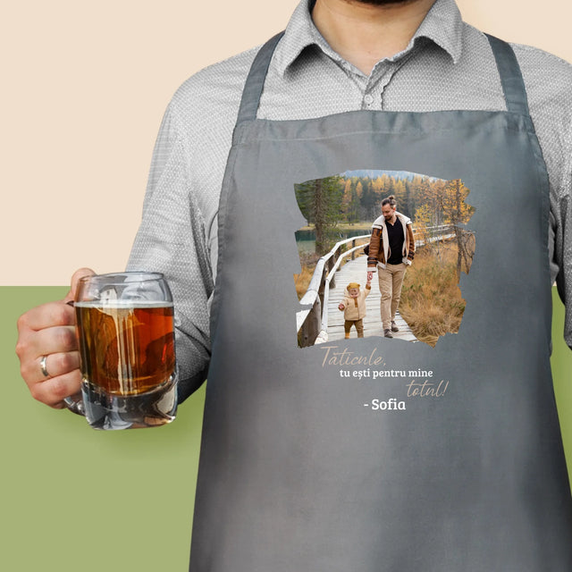 Fotografie Si Semnătură: Un Laur Pentru Tata - Șorț