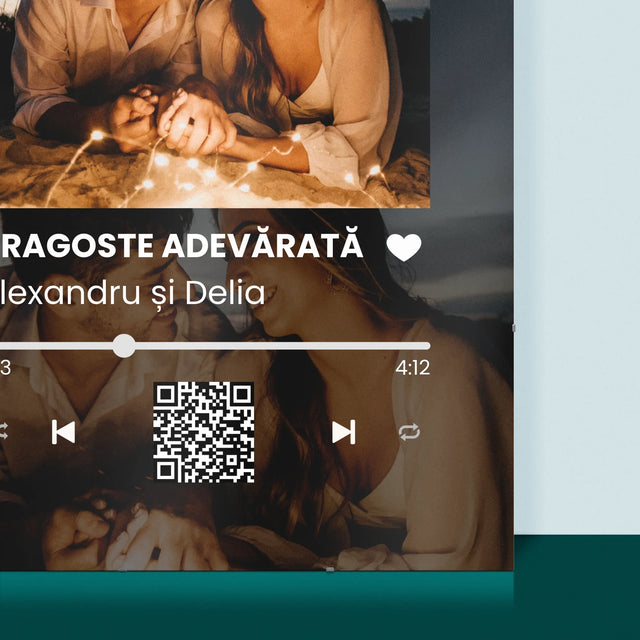 Fotografie Si Semnătură: Spotify Cu Fotografiile Tale Și Codul Qr - Poster