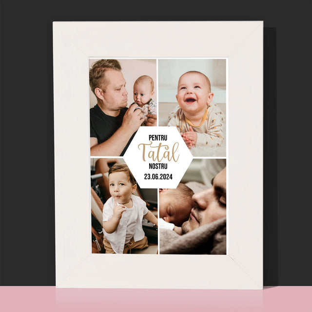 Colaj De Fotografii: Pentru Tatăl Nostru - Ramă Pentru Fotografii (Horizontală)