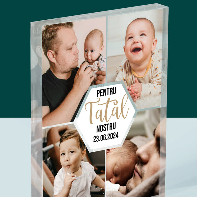 Colaj De Fotografii: Pentru Tatăl Nostru - Bloc Acrilic