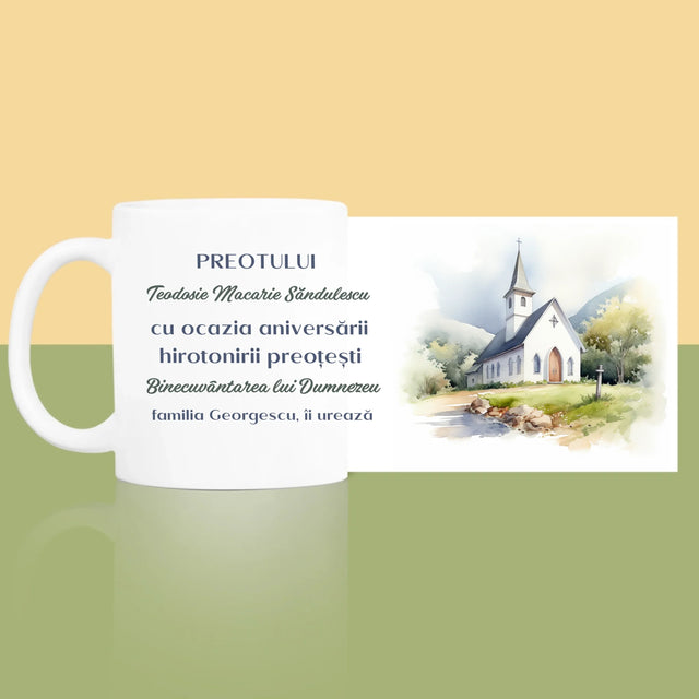 Numele Și Semnătura: Aniversarea Hirotonirii Preoțești - Cană