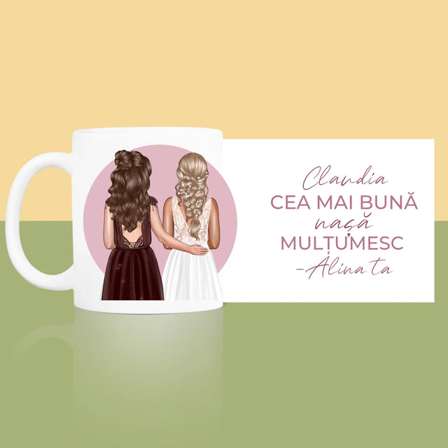 Creator De Personaj: Cea Mai Bună Nașă - Cană