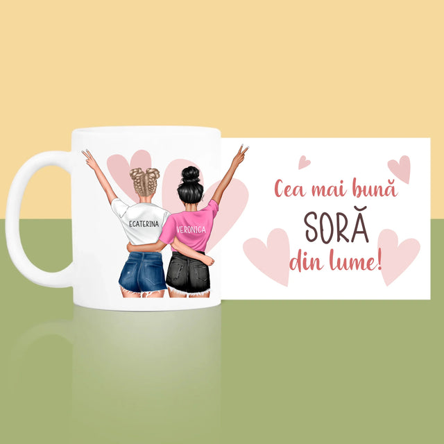 Creator De Personaj: Cea Mai Bună Soră Din Lume - Cană