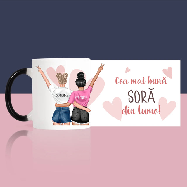 Creator De Personaj: Cea Mai Bună Soră Din Lume - Cană