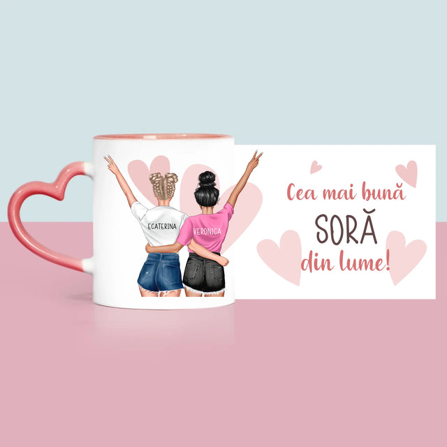 Creator De Personaj: Cea Mai Bună Soră Din Lume - Cană