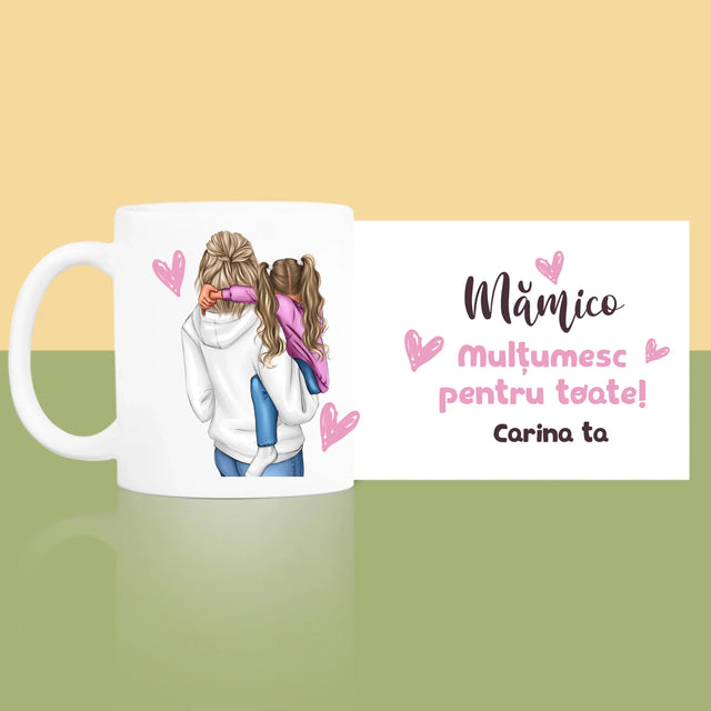 Creator De Personaj: Mama Cu Copilul - Cană