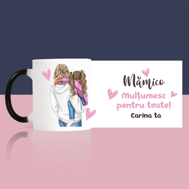 Creator De Personaj: Mama Cu Copilul - Cană