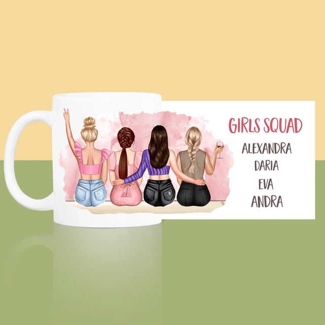 Creator De Personaj: Girls Squad - Cană