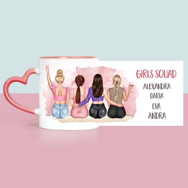 Creator De Personaj: Girls Squad - Cană