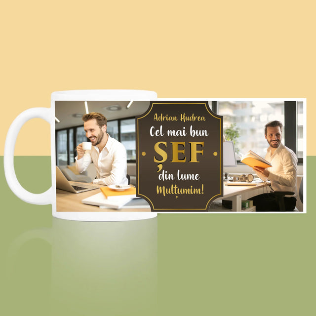 Colaj De Fotografii: Cel Mai Bun Șef Din Lume - Cană