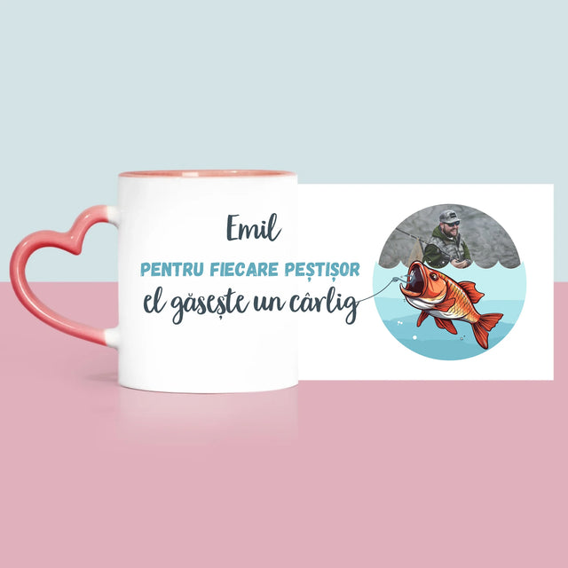 Fotografie Si Semnătură: El Găsește Un Cârlig - Cană