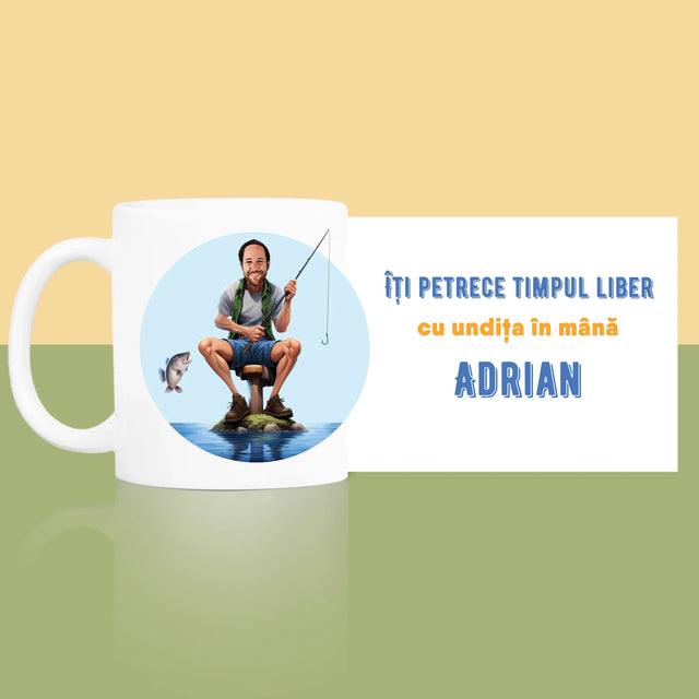 Fotografie Si Semnătură: Îți Petrece Timpul Liber - Cană