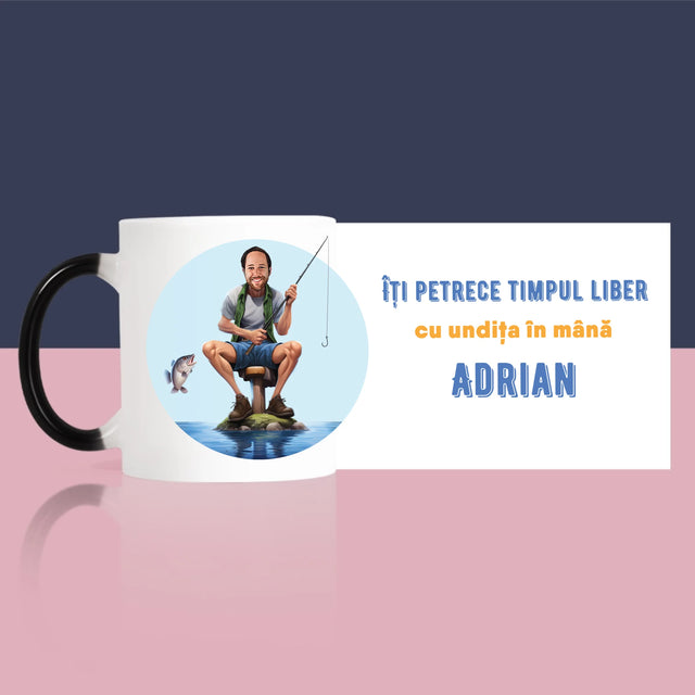 Fotografie Si Semnătură: Îți Petrece Timpul Liber - Cană