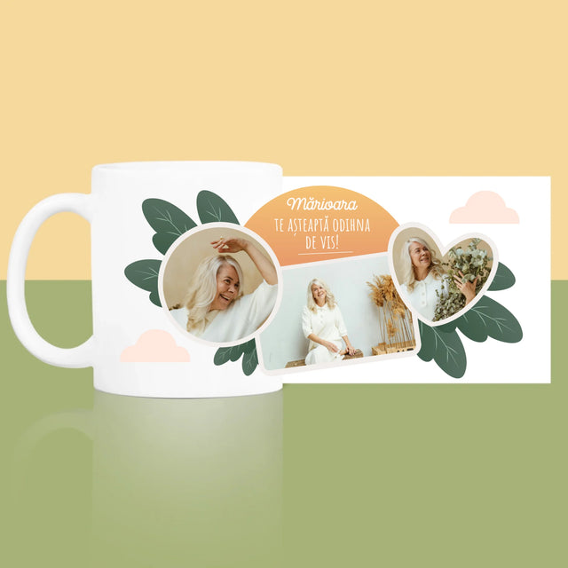 Colaj De Fotografii: Odihna De Vis - Cană