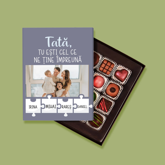 Fotografie Si Semnătură: Tată, Tu Ești Cel Care Ne Ține Împreună - Praline