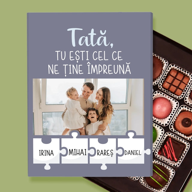 Fotografie Si Semnătură: Tată, Tu Ești Cel Care Ne Ține Împreună - Praline