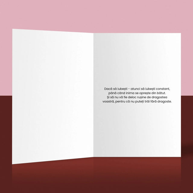 Colaj De Fotografii: Fie Ca Dragostea Voastră Să Dureze Pentru Totdeauna - Card Cu Felicitări