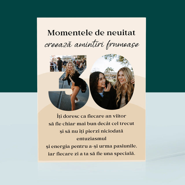 Cuvânt Din Fotografii: 30 De Ani - Bloc Acrilic