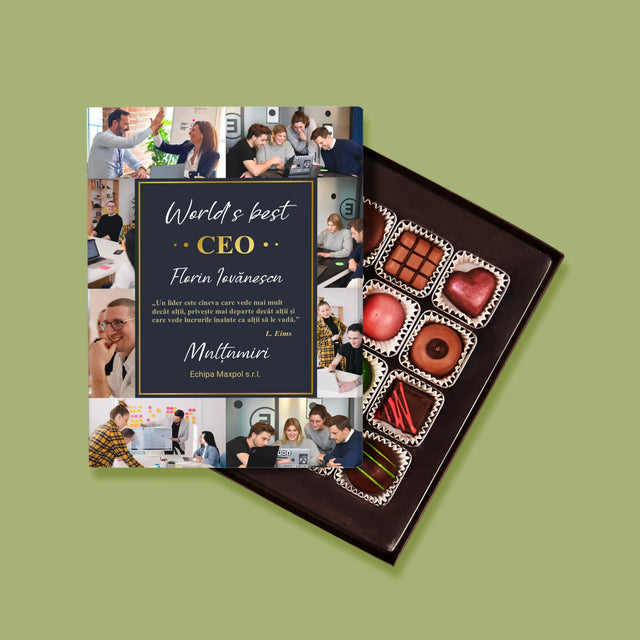 Colaj De Fotografii: World’S Best Ceo - Praline