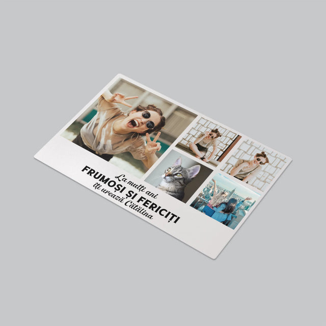 Colaj De Fotografii: Colaj De Fotografii Pentru Aniversare - Mapa De Birou