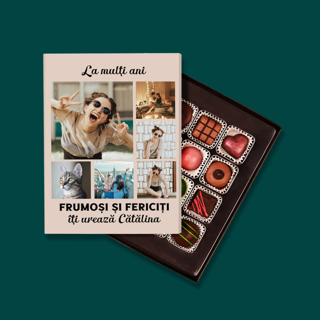 Colaj De Fotografii: Colaj De Fotografii Pentru Aniversare - Praline