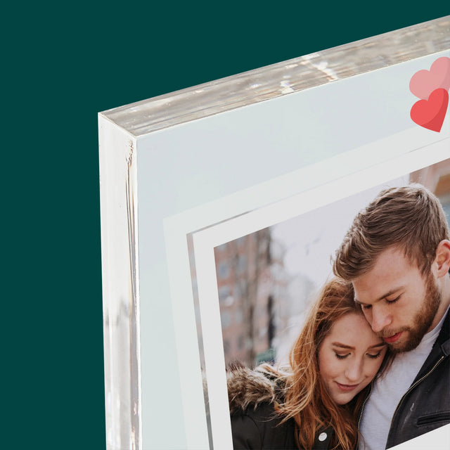 Fotografie Si Semnătură: Te Iubesc Fotografie - Bloc Acrilic