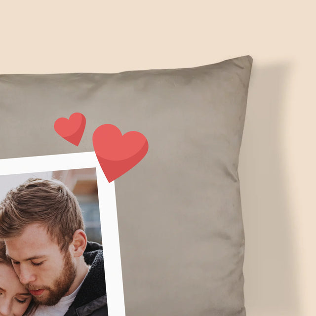 Fotografie Si Semnătură: Te Iubesc Fotografie - Pernă (Cu Fotografie)