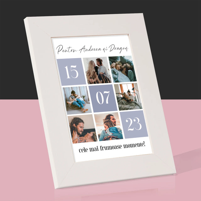 Colaj De Fotografii: Cele Mai Bune Momente - Ramă Pentru Fotografii (Horizontală)