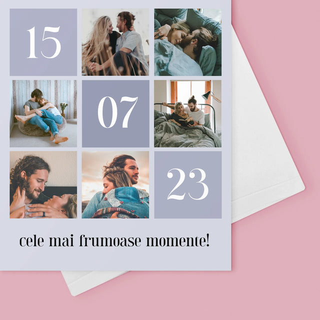 Colaj De Fotografii: Cele Mai Bune Momente - Card Cu Felicitări