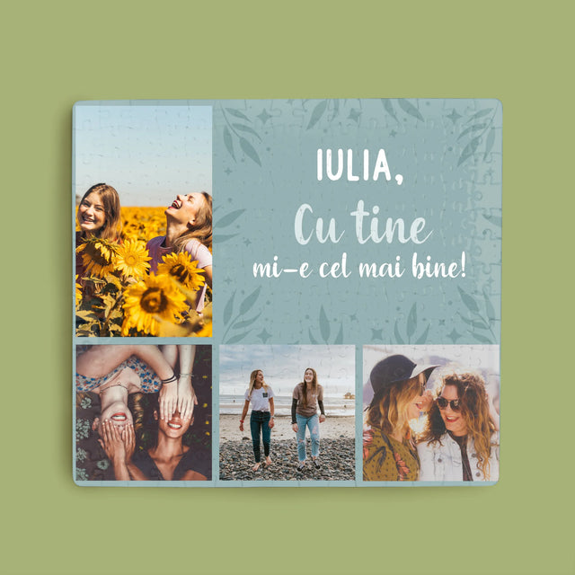 Colaj De Fotografii: Cele Mai Bune Prietene - Puzzle