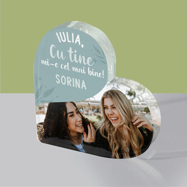 Colaj De Fotografii: Cele Mai Bune Prietene - Bloc Acrilic