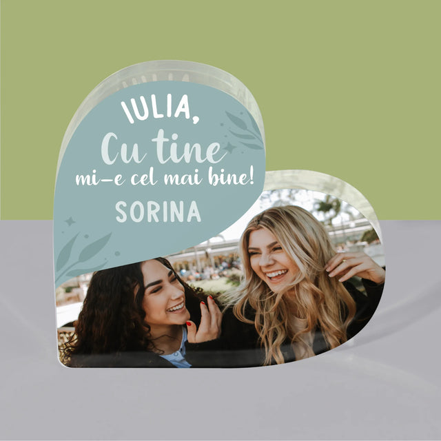 Colaj De Fotografii: Cele Mai Bune Prietene - Bloc Acrilic