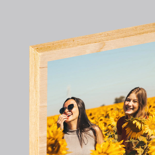 Imprimare pe lemn - verticală