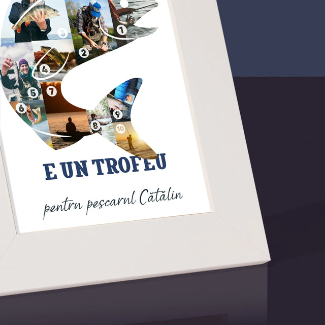 Formă Din Fotografii: Specimen De Pescar - Ramă Pentru Fotografii (Horizontală)