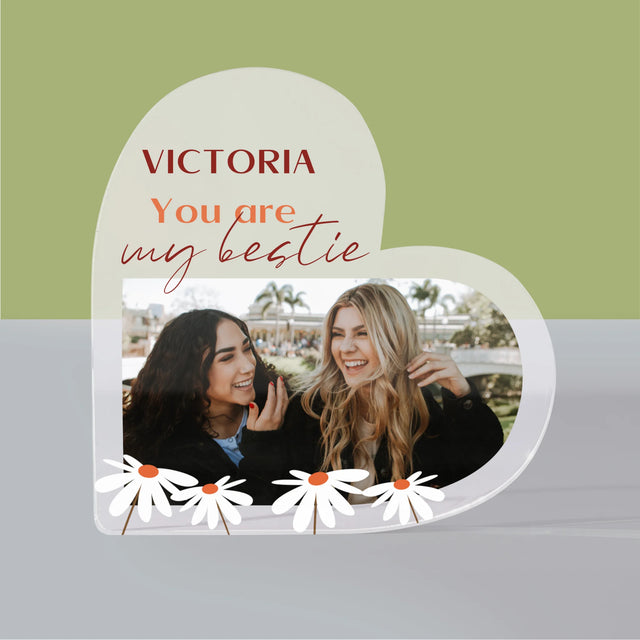 Colaj De Fotografii: Fotografie Besties - Bloc Acrilic