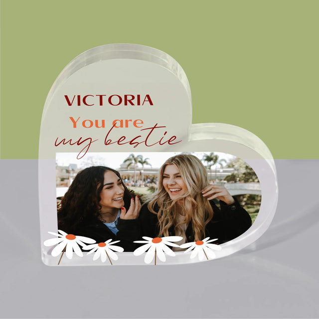 Colaj De Fotografii: Fotografie Besties - Bloc Acrilic