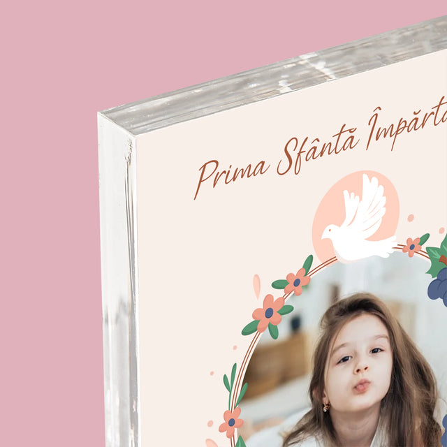 Fotografie Si Semnătură: Bunătate În Inima Împărtășirii - Bloc Acrilic